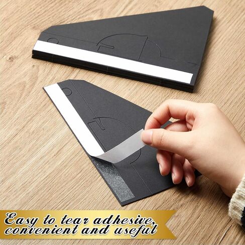 12 Pack Pack Pack Stand Self Stick Easel Back Poster Board Stand Peel Feel and Stick Self Display Display Cardboard Sign (7 ins) in Kuwait
