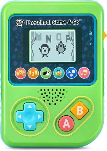 LeapFrog Preschool Game and Go Handheld Video Game Toy, Green in Saudi Arabia