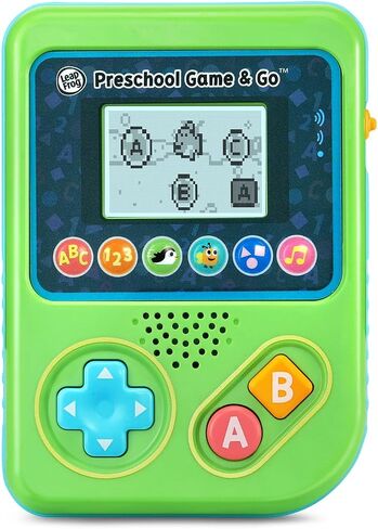 LeapFrog Preschool Game and Go Handheld Video Game Toy, Green in Saudi Arabia