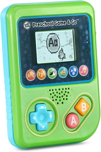LeapFrog Preschool Game and Go Handheld Video Game Toy, Green in Saudi Arabia