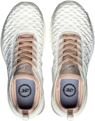 APL Athletic Propulsion Labs Women's Techloom Phantom Shoe, Ivory/Rose Dust, 8.5 in Saudi Arabia