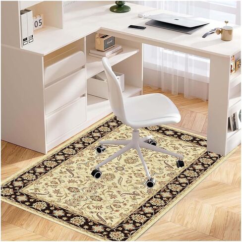 Office Chair Mat for Carpet,Desk Floor Mat for Hardwood Floors,Desk Chair Rug for Carpeted Floors in Saudi Arabia