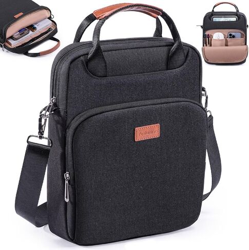 Book Carrying Bag with Shoulder Strap- Sturdy Book Sleeve with Zipper for Book Lovers- Book Protector Case in Saudi Arabia