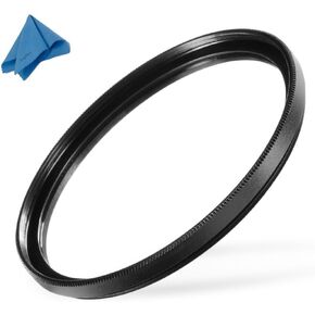 67mm UV Protection Filter (for: Canon EF-S 10-18mm f/4.5–5.6 is STM) + iSnapPhoto Microfiber Cloth