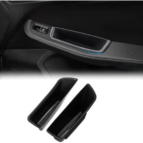 for Macan Car Door Side Storage Box Organizer Compatible with Porsche Macan 2023 2022-2015 Accessories Door Side Storage Organize Tray - Left + Right (Front Row Door Side Organizer Beige)