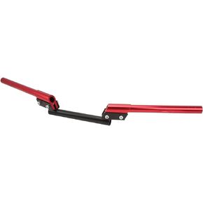 Acouto Motorcycle Handlebar, 22mm Universal Adjustable Handle Bar for Sports Car Streetcar ATV Scooter Off Road Vehicle (Red)