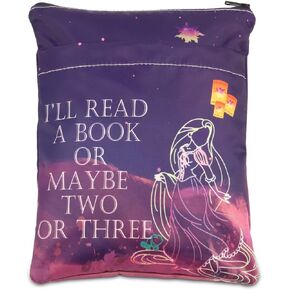 CMNIM Cartoon Princess Book Sleeve Cover Song Lyrics Inspired Gift Princess Fans Book Protector Pouch for Bookish Book Lover (I’ll Read A Book BS)
