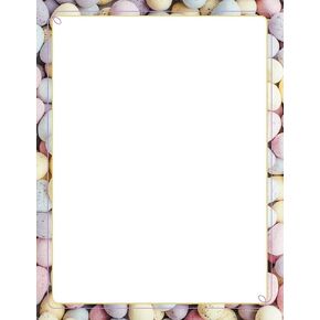 Great Papers! Speckled Letterhead, 8.5" x 11", 80 Count, Easter Eggs in Kuwait