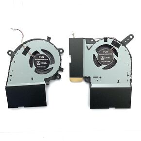 12V GPU+CPU Cooling Fan Replacement for Asus ROG Strix G531GV G531GW G731GW G512LV G532LWS, 13NR01Q0P04012 FMMV, 13NR01N0P08012 FMMT(Two Versions of Fans, 5V&12V. This Fan only fits for 12V Version)