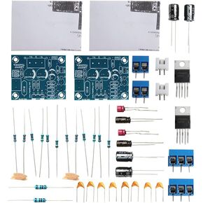 2Pcs 20W HiFi Mono Channel LM1875T Stereo Audio Amplifier Board Module DIY Kits