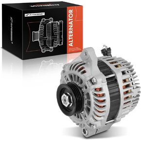 A-Premium Alternator Compatible with Suzuki Grand Vitara 2006 2007 2008 2.7L, 12V 115A 4-Groove Pulley Clockwise, Replace# 90-27-3352, 31400-65J20