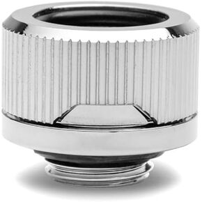 EKWB EK-Quantum Torque HDC-16 Compression Fitting for EKWB Rigid Tubing, 16mm OD, Nickel