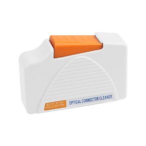 Xunsomten-2PC FTTH Fiber Optic Cleaning Box Fiber Cleaner Box -for FC/SC/LC/ST End Faces & Optical Connectors -Over 500 Times Anti Static Clean Swab（White）