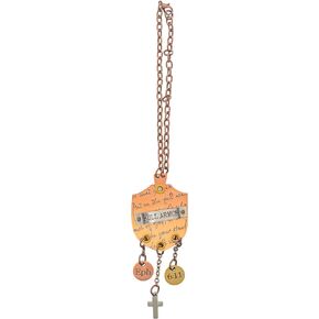 Dicksons Full Armor of God Mixed Metal Shine Auto Mirror Dangle Car Charm