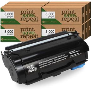 Print.Save.Repeat. Lexmark B341H00 High Yield Remanufactured Toner Cartridge for B3340, B3442, MB3442 Laser Printer [3,000 Pages]