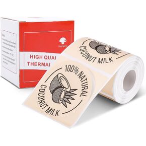 [180 pcs] Phomemo Labels Round Series for M110/M220/M221, White, 1.57''(40mm), 180 Labels/Roll, Original, All-Purpose Thermal Adhesive, for Name, Logo, etc, Also Made for Phomemo M120/M200 Labeler