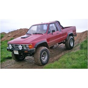 Bushwacker 31902-01 Extend-A-Fender Fender Flares 4pc. Set fits 1984-1988 Toyota Pickup Trucks