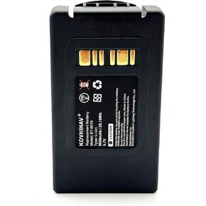 6800mAh Replacement Barcode Scanner Battery fo Datalogic Skorpio X3 X4 Series fits Part no BT-0016 94ACC0046 94ACC0048