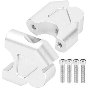 Acouto Motorcycle CNC Handle Bar Riser Handlebar Clamp Mount Adapter Fit For R1200GS R1250GS