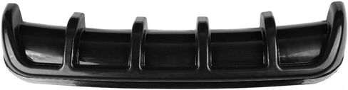 for rear bumper diffuser Gorgeri Car Rear Bumper Diffuser,ABS Material Universal Shark Fin Diffuser Rear Bumper Shark Fin (Bright black) in Saudi Arabia