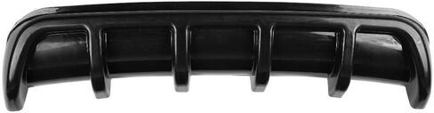 for rear bumper diffuser Gorgeri Car Rear Bumper Diffuser,ABS Material Universal Shark Fin Diffuser Rear Bumper Shark Fin (Bright black) in Saudi Arabia
