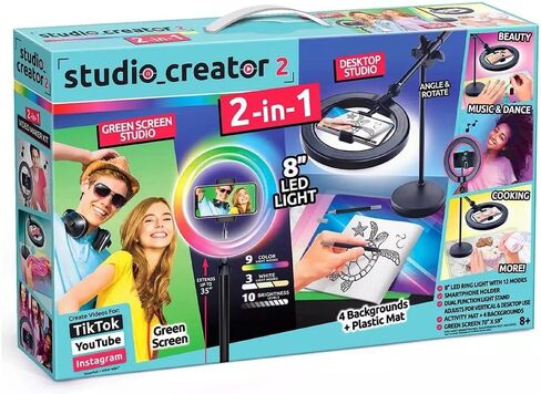 2 2-in1 Green Screen Studio and Desktop Studio in Saudi Arabia