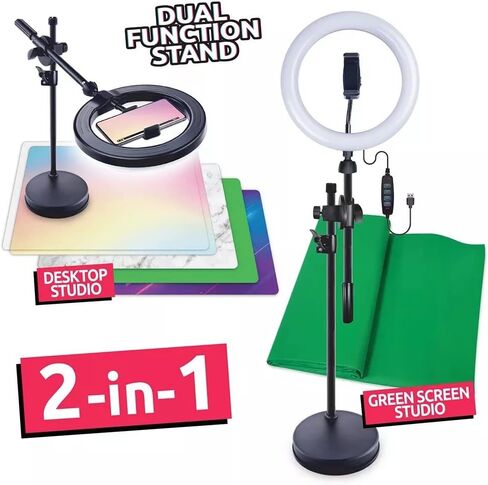 2 2-in1 Green Screen Studio and Desktop Studio in Saudi Arabia