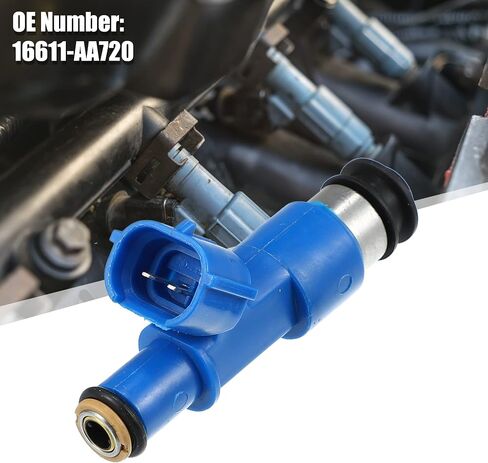 X AUTOHAUX 4pcs 16611-AA720 Fuel Injector for Subaru WRX 6MT S209 2018-2021 for Subaru WRX 2006-2014 for Subaru Forester 2006-2013 2.5L Turbo EJ255 in Saudi Arabia