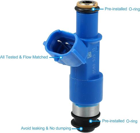 X AUTOHAUX 4pcs 16611-AA720 Fuel Injector for Subaru WRX 6MT S209 2018-2021 for Subaru WRX 2006-2014 for Subaru Forester 2006-2013 2.5L Turbo EJ255 in Saudi Arabia