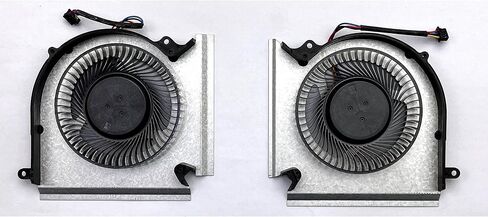 استبدال مروحة تبريد وحدة المعالجة المركزية + وحدة معالجة الرسومات الجديدة لـ MSI GE66 GP66 MS-1541 MS-1542 (سلسلة RTX 30) MS-1544 MS-1545 PABD08008SH N453 N454 DC5V 1.0A in Saudi Arabia