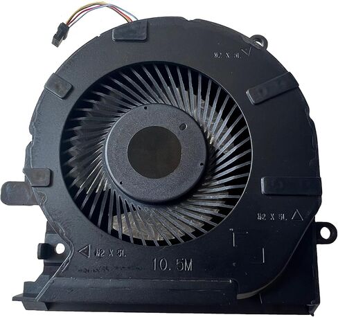 مروحة HK-Part لوحدة المعالجة المركزية HP Omen 15-EK Series + مجموعة مروحة تبريد وحدة معالجة الرسومات DC12V M04215-001 M04216-001 in Saudi Arabia