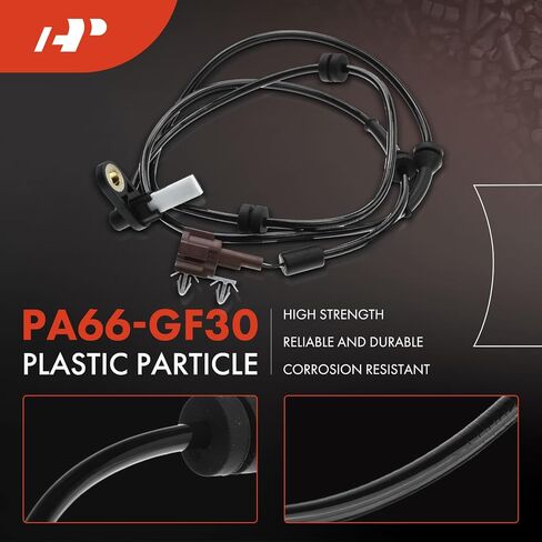 A-Premium ABS Wheel Speed Sensor Compatible with Nissan Models - Titan 2004 2005 2006 2007 2008 2009 2010 2011 - Rear Left Driver Side, Replace# 47901-7S200, 479017S200 in Saudi Arabia