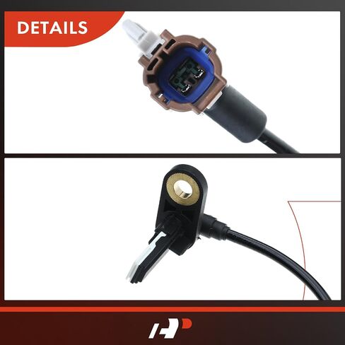 A-Premium ABS Wheel Speed Sensor Compatible with Nissan Models - Titan 2004 2005 2006 2007 2008 2009 2010 2011 - Rear Left Driver Side, Replace# 47901-7S200, 479017S200 in Saudi Arabia