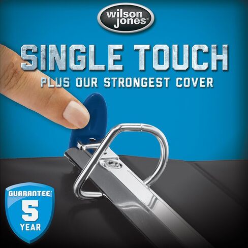 Wilson Jones 3 Ring Binder 3 Inch, Ultra Duty D-Ring View Binder with Extra Durable Hinge, Customizable, Army Green (W866-49-384) in Saudi Arabia