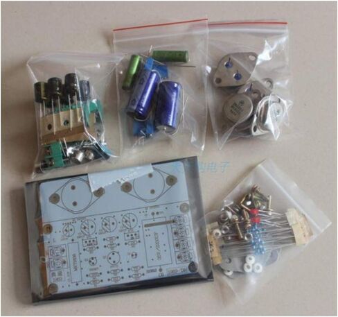 1 قطعة 1969 الفئة أ مكبر للصوت مجلس HiFi الصوت مكبر كهربائي PCB MOT/2N3055 لتقوم بها بنفسك أطقم (قناة واحدة) in Saudi Arabia