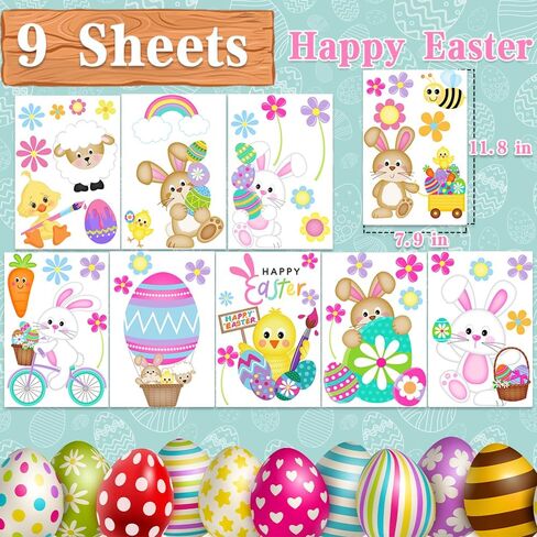 9 أوراق ملصقات نافذة لعيد الأب السعيد، ملصقات نافذة لعيد الأب السعيد، أنا أحب الأب، ديكورات عيد الأب السعيد لمستلزمات حفلات عيد ميلاد الأب in Kuwait