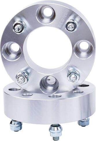 DCVAMOUS 4PC 4x156 ATV UTV Wheel Spacers 1 Inch with 12x1.5 Studs 131mm Center Bore Compatible with Polaris 4 Lug for 2013-2021 Ranger | 2014-2021 RZR XP 1000 | 2015-2021 RZR in Saudi Arabia