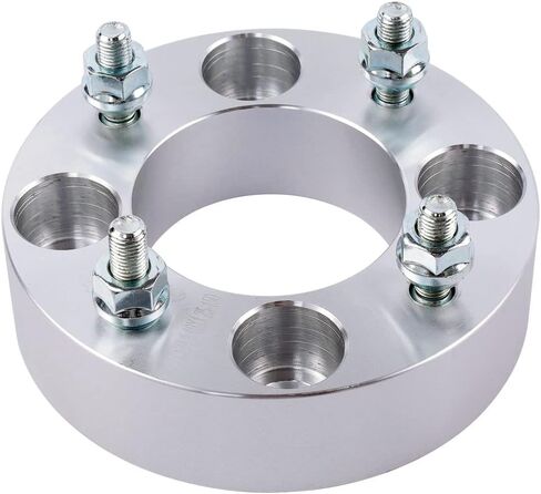 DCVAMOUS 4PC 4x156 ATV UTV Wheel Spacers 1 Inch with 12x1.5 Studs 131mm Center Bore Compatible with Polaris 4 Lug for 2013-2021 Ranger | 2014-2021 RZR XP 1000 | 2015-2021 RZR in Saudi Arabia