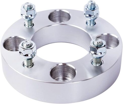 DCVAMOUS 4PC 4x156 ATV UTV Wheel Spacers 1 Inch with 12x1.5 Studs 131mm Center Bore Compatible with Polaris 4 Lug for 2013-2021 Ranger | 2014-2021 RZR XP 1000 | 2015-2021 RZR in Saudi Arabia