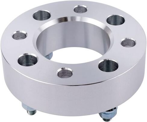 DCVAMOUS 4PC 4x156 ATV UTV Wheel Spacers 1 Inch with 12x1.5 Studs 131mm Center Bore Compatible with Polaris 4 Lug for 2013-2021 Ranger | 2014-2021 RZR XP 1000 | 2015-2021 RZR in Saudi Arabia