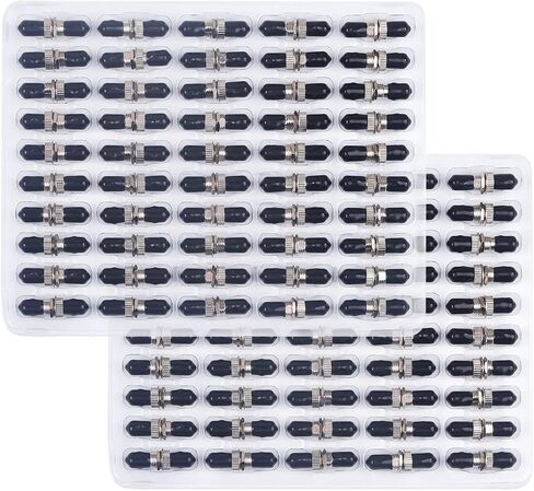 100PC Fiber Optical Coupler ST Fiber Optical Cable Barrel Connector ST to ST Bulkhead Fiber Coupler Simplex Singlemode Multimode in Saudi Arabia