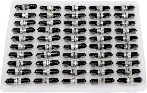 100PC Fiber Optical Coupler ST Fiber Optical Cable Barrel Connector ST to ST Bulkhead Fiber Coupler Simplex Singlemode Multimode in Saudi Arabia