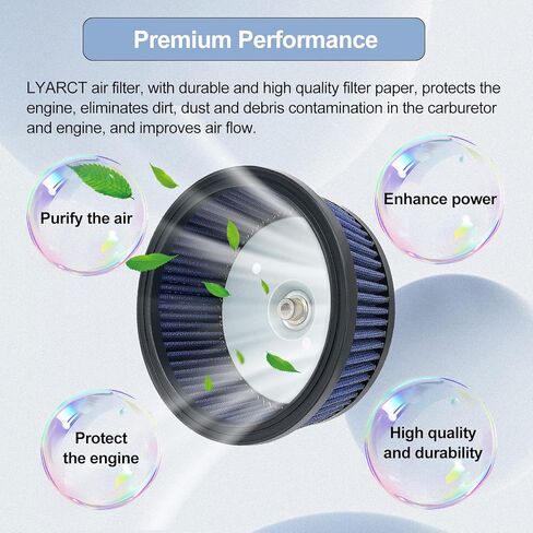 فلتر هواء 29442-99C متوافق مع Harley Screamin Eagle Road King FatBoy Electra Glide Softail Springer Dyna Road Glide 2944299A 2944299B 2944299D 2944299E in Kuwait