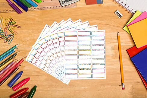 8 Sheets Kids Label Stickers, 240 pcs Hello My Name is Stickers| Easy to Peel & Stick | Self-Adhesive | for Classroom, School, Welcome Party,Office, Meeting, Teachers and Mailing in Saudi Arabia
