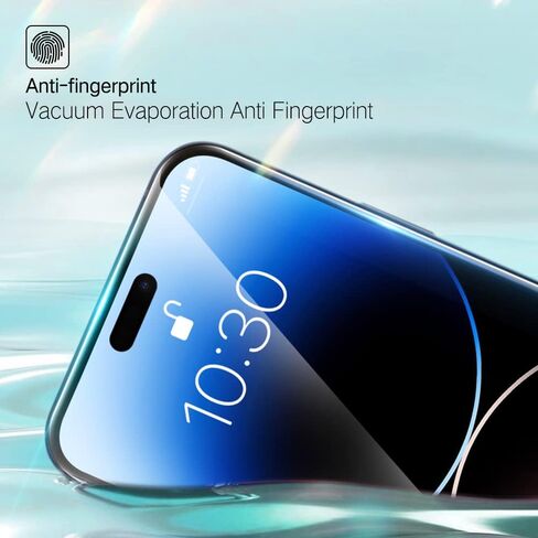 PERFECTSIGHT Anti Blue Light Screen Protector Designed for iPhone 14 Pro 2022 6.1 inch, 2 Pack 6X Stronger Blue Light Blocking Tempered Glass - Eye Protection Anti Eye Fatigue Bubble Free in Saudi Arabia