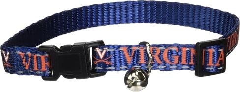 طوق القطط من الرابطة الوطنية لرياضة الجامعات بفيرجينيا كافالييرز، 3/8 × 8-12 بوصة in Kuwait