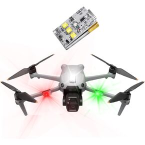 Drone Strobe Lights for DJI Mini3 Pro/Mini4 Pro/Mini2/Air 2/Air 3S/Mavic 2/Mavic 3/Avata/Neo/Flip, Anti Collision Light for FAA Drone Night Flying,for RC Quadcopters Drone Accessories (1pcs)