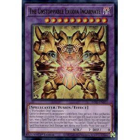 The Unstoppable Exodia Incarnate - INFO-EN033 - Ultra Rare - 1st Edition
