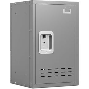 Metal Storage Cabinet Locker Small nightstand for Bedroom School Office