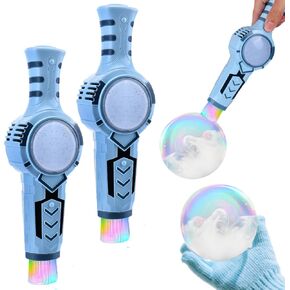 Colorful Bubble Machine with Smoke for Kids